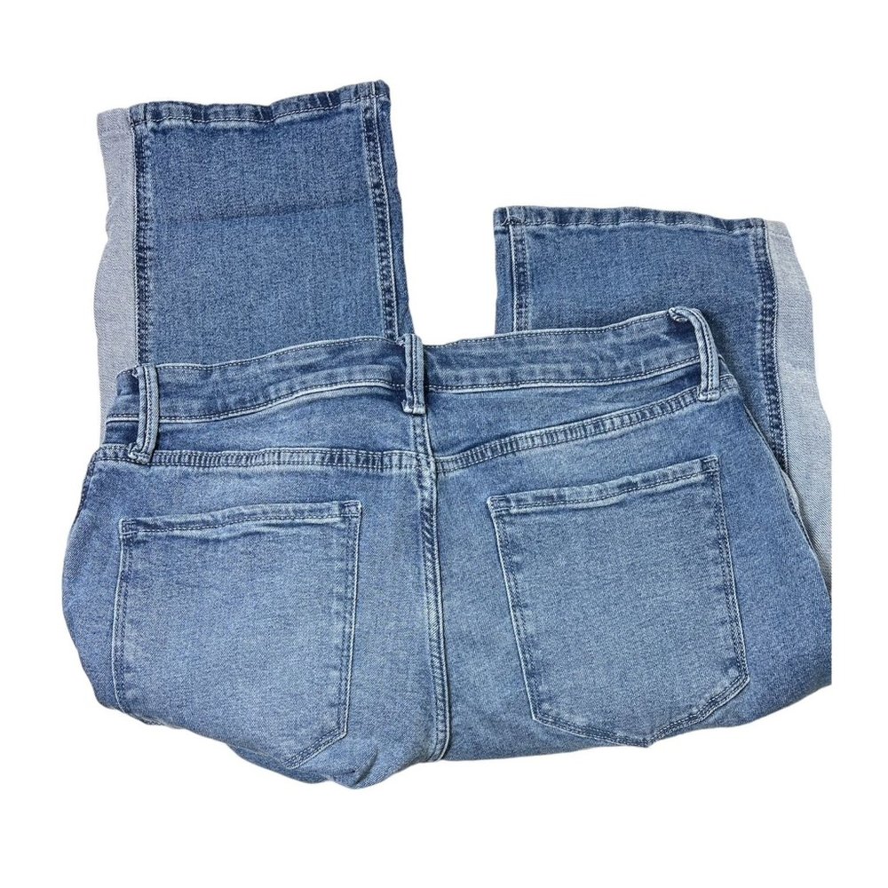 SOLD Simply Vera Vera Wang Womens Mid Rise Side Stripe Relax Straight Jeans Sz - Picture 7 of 12
